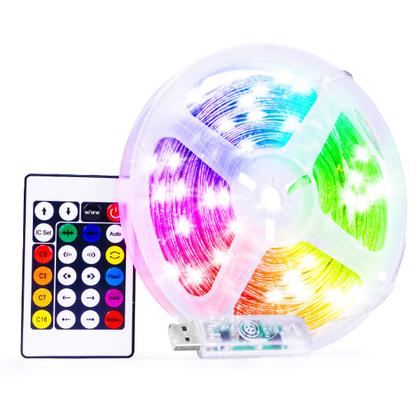 Imagem de Fita Led Rgb Aplicativo Bluetooth Acompanha Musica Programavel