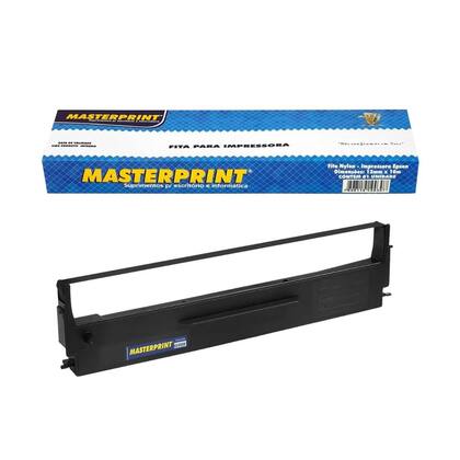 Imagem de Fita Matricial Preta Compativel com MX80 LX300 LX810 FX850 13mmX10m Nylon