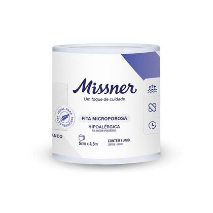 Imagem de Fita Micropore Hipoalergenica 5 CM X 4,5 M - Missner