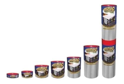 Imagem de Fita Multiuso Autoadesiva Aluminizada Vedatudo Dryko 10cm Com 10mts