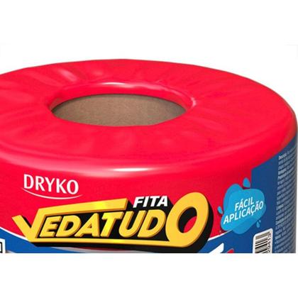 Imagem de Fita Multiuso Dryko Vedatudo Aluminio 10Cm X 10M
