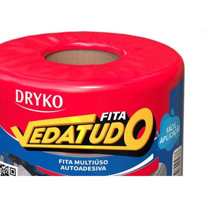 Imagem de Fita Multiuso Dryko Vedatudo Aluminio 15Cm X 10M