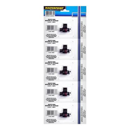 Imagem de Fita Para Calculadora Sharp Ir40t(1009)- Kit Com 05 Unidades