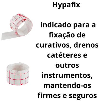 Imagem de Fita Para Fazer Curativo Adesiva Hypafix 2,5cm X 01 Metro - Leukoplast