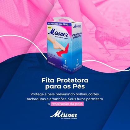 Imagem de Fita Para O Pé Calcanhar No Salto Proteção Discreta Transparente Sem Dor 2,5mm x 3 metros