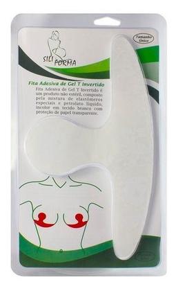 Imagem de Fita Para Seios Pós-operatório T Invertido Silicone Cicatriz