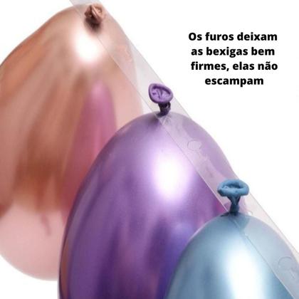 Imagem de Fita Pra Arco Desconstruído Balão de 5 Metros Para Até 108 Bexigas