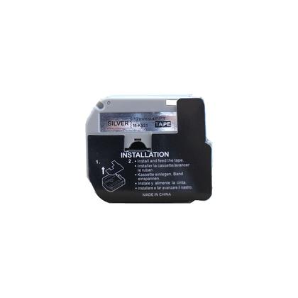Imagem de Fita Refil Compatível M-931 MK-931 Prata 12mm p/ Rotulador Brother PT-65 PT-70 PT-80 PT-85 PT-90 PT-M95 PT-70BM PT-45 PT-55 PT-100 PT-110