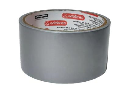 Imagem de Fita Silver Tape 48mm X 5m Cinza Uso Geral Fixação Forte