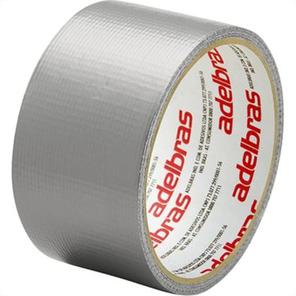 Imagem de Fita Silver Tape Adelbras Cinza 48Mmx05M