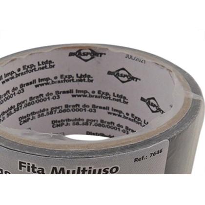 Imagem de Fita Silver Tape Brasfort Preta 48Mmx05M