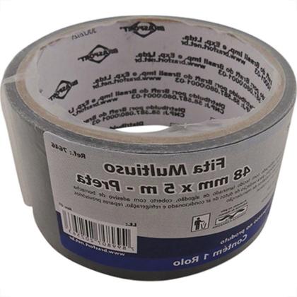 Imagem de Fita Silver Tape Brasfort Preta 48Mmx05M