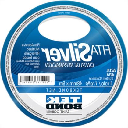 Imagem de Fita Silver Tape Tekbond Azul 48Mmx05Mt
