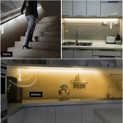 Imagem de Fita Super Led 2m Metros Adesivo Sem Fio com 120 Luz Leds