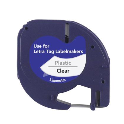 Imagem de Fita Transparente Rotulador Dymo 12267 Letratag LT100 ou XR