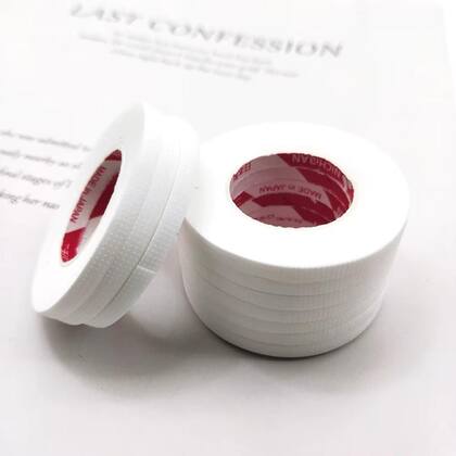 Imagem de Fita Transpore Micropore Fina 10 Unidades Lifiting Alongamento Cílios