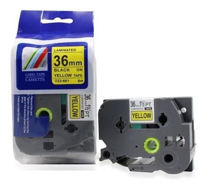 Imagem de Fita Tze Tz Tzc Compatível P/ Rotulador Brother 12mm