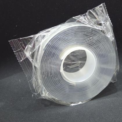Imagem de Fita Ultrabond Nano Tape Gel Espessura 2mm - Adesivo Extra Forte - 30mm X 3 Metros Transparente Lisa