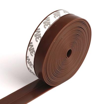 Imagem de Fita Veda Fresta Porta Marrom 3m x 35mm Pivotante