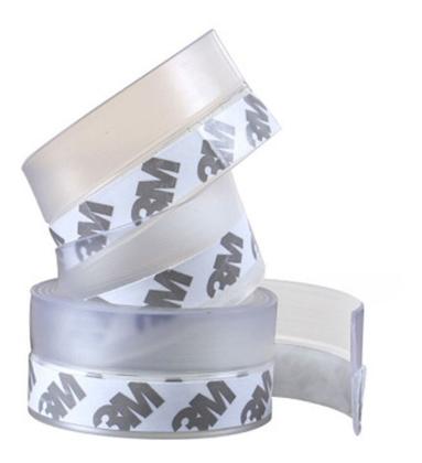 Imagem de Fita Veda Fresta Porta Transparente 2m x 25mm Pivotante