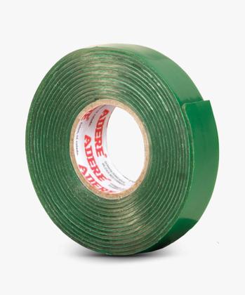 Imagem de Fita verde forte dupla face transparente adere 09mmx2m