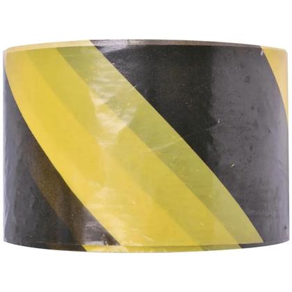 Imagem de Fita Zebrada 0,70mm X 200 Metros Isolamento Proteçao Area Restrita