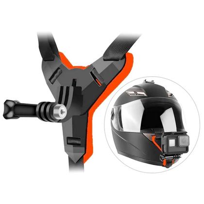 Imagem de Fivela com Adaptador Capacete Queixeira para GoPro e Similares