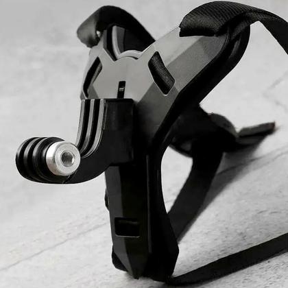 Imagem de Fivela com Adaptador Capacete Queixeira para GoPro e Similares