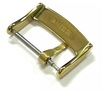 Imagem de Fivela Fecho Com Logomarca Para Pulseira Couro Compatível com a Marca Omega.LC145