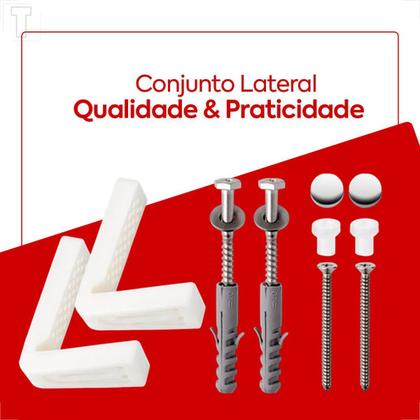 Imagem de Fixacao para bacia/bide roca/incepa tipo suporte em l