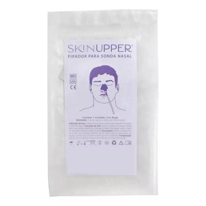 Imagem de Fixador Adesivo Nasal Hospitalar Para Prender Segurar Sondas Cateteres - 01 Unidade