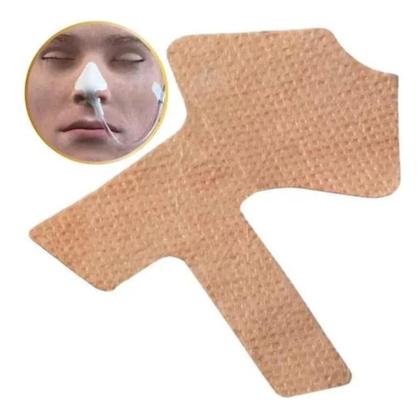 Imagem de Fixador Adesivo Nasal Hospitalar Para Prender Segurar Sondas Cateteres - 01 Unidade