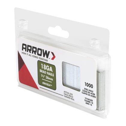 Imagem de Fixador Brad Nails Arrow BN1824CS, 38 mm, pacote com 1000