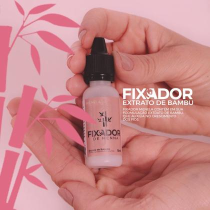 Imagem de Fixador de henna para sobrancelhas Menela 30ml