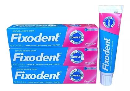Imagem de Fixodent Creme Fixador de Prótese - Original 68g