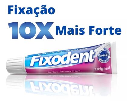 Imagem de Fixodent Creme Fixador de Prótese - Original 68g