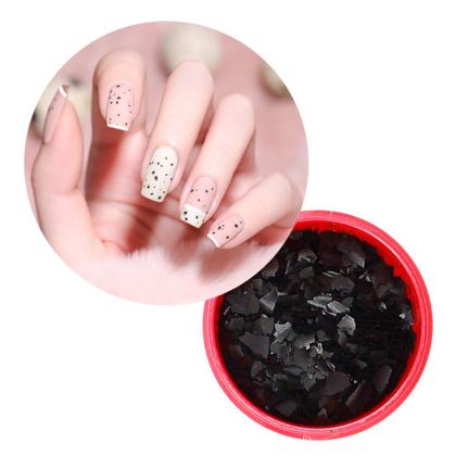 Imagem de Flake linha quail egg mix da jo decoração das unhas