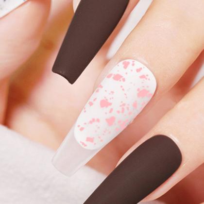 Imagem de Flake linha quail egg mix da jo decoração das unhas