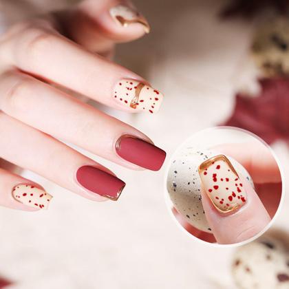 Imagem de Flake linha quail egg mix da jo decoração das unhas