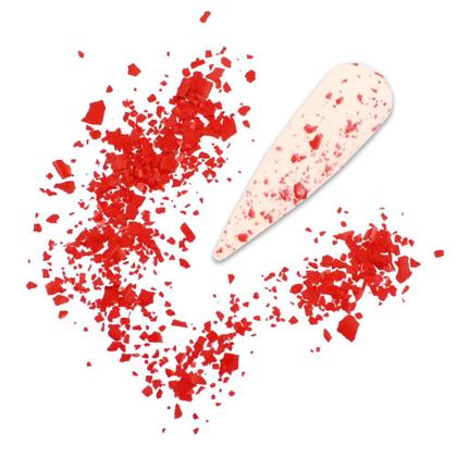 Imagem de Flake linha quail egg mix da jo decoração das unhas