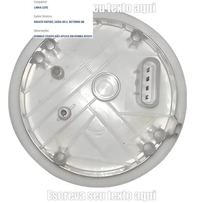 Imagem de Flange da Bomba de Combustível Cobalt Onix Prisma Spin TSA030052