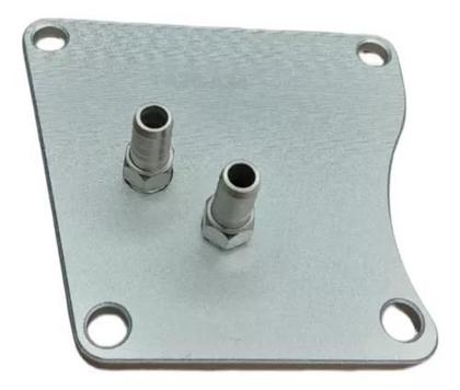 Imagem de Flange Trocador Calor Adaptador Resfriador Aut Jf011e Sentra