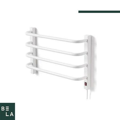 Imagem de FLAPE - Toalheiro Térmico Pequeno Branco 220V - Lado Esquerdo