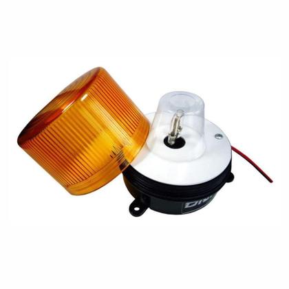 Imagem de Flash de Advertência - Âmbar - 24V - DNI 4013