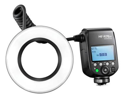 Imagem de Flash de anel macro Godox MFR76c Ttl para Canon