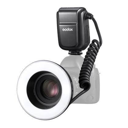 Imagem de Flash em anel LED macro Speedlite GODOX MF-R76 76Ws 660 Flashes