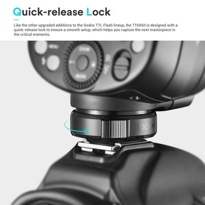 Imagem de Flash Godox TT685II-S para câmeras Sony 2.4G TTL Speedlight