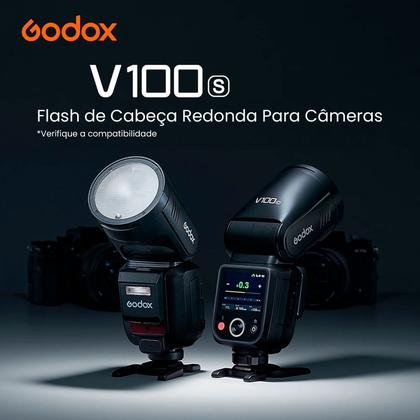 Imagem de Flash Speedlight Godox V100c 2.4ghz Ttl Para Câmeras Canon