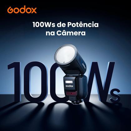 Imagem de Flash Speedlight Godox V100c 2.4ghz Ttl Para Câmeras Canon