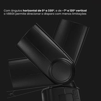 Imagem de Flash Speedlight Godox V860iiin Ttl Hss + Rádio Flash Godox Xproii - Para Nikon